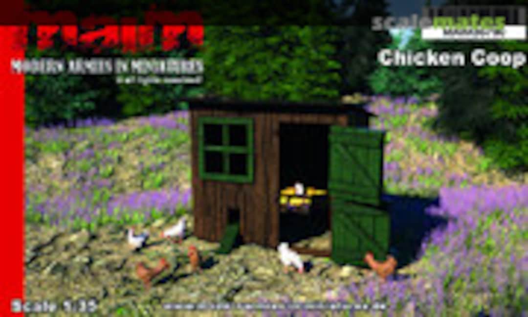 1:35 Hühnerstall / Chicken Coop (MAiM MAIM35790) MAIM35790