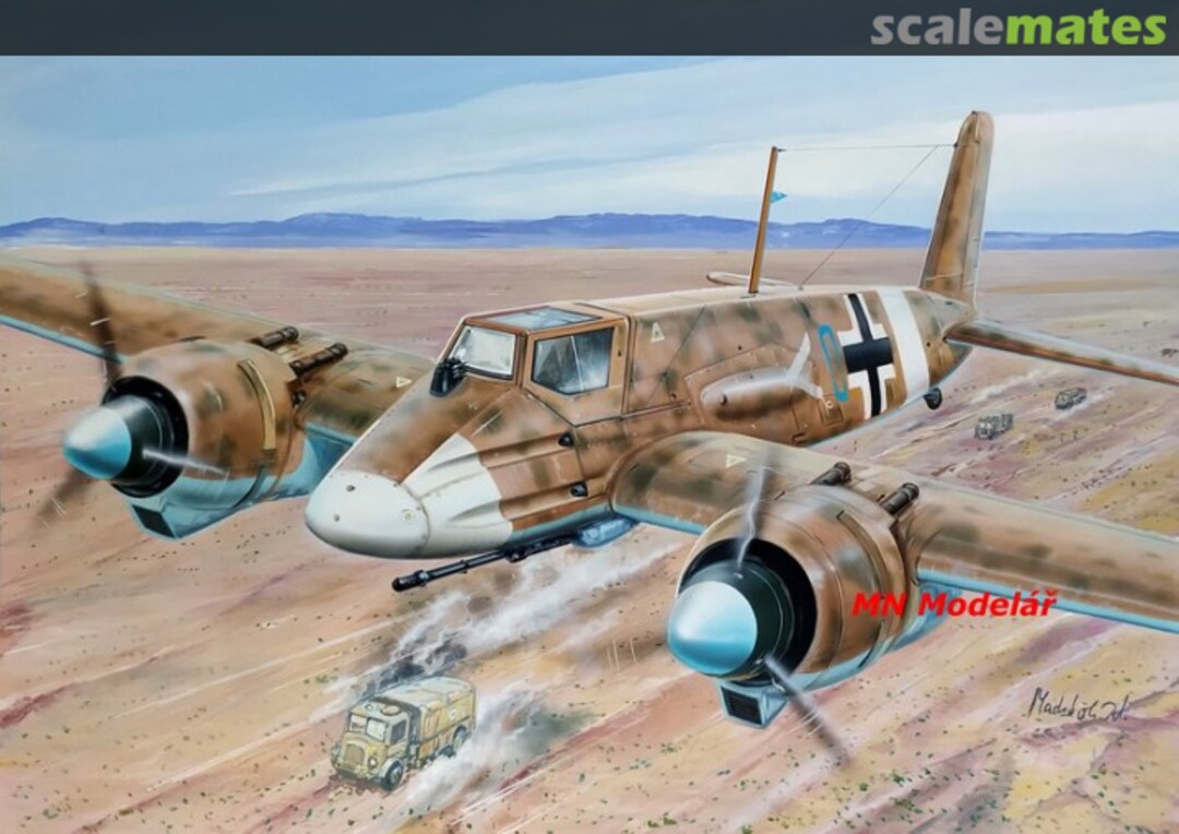 Boxart Hs 129 B-2 48MN002 MN Hobby Boxart Hs 129 B-2 48MN002 MN Hobby