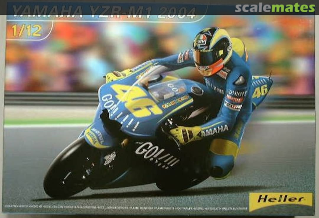 Boxart Yamaha YZR-M1 2004 80913 Heller Boxart Yamaha YZR-M1 2004 80913 Heller