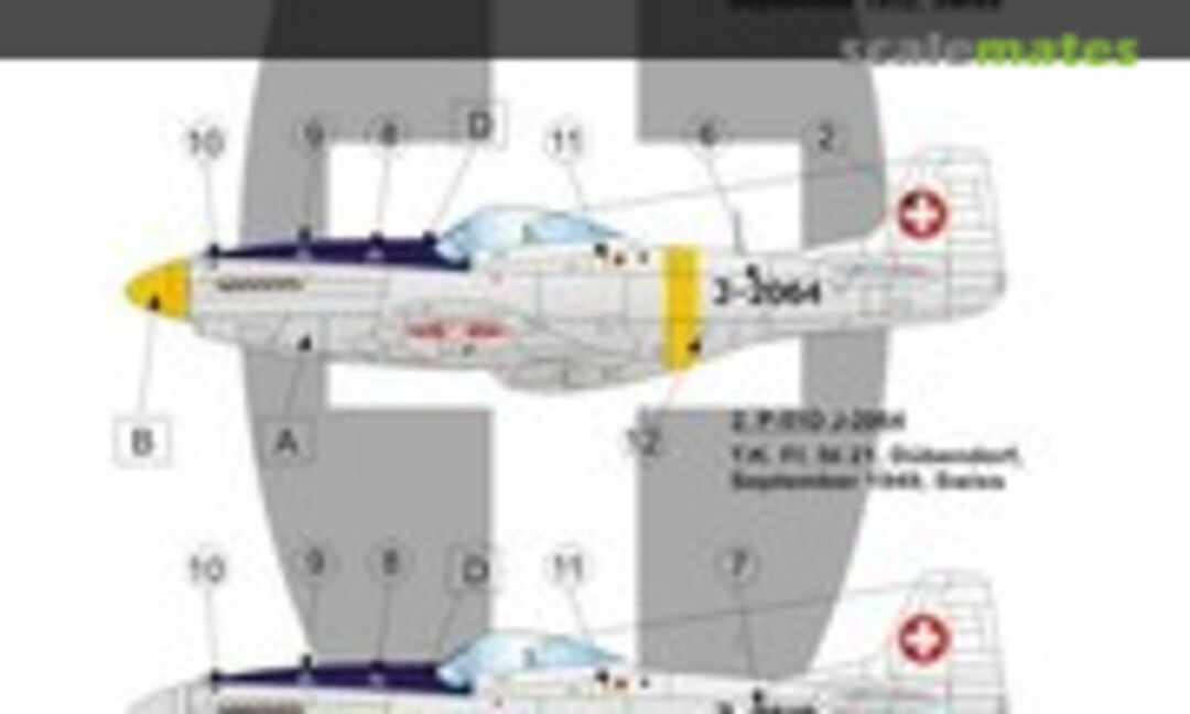 1:72 P-51D over Swiss (LF Models C7256) C7256