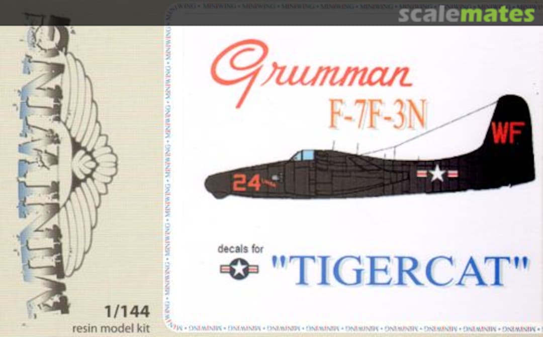 Boxart Grumman F7F-3N Tigercat Mini042 Miniwing