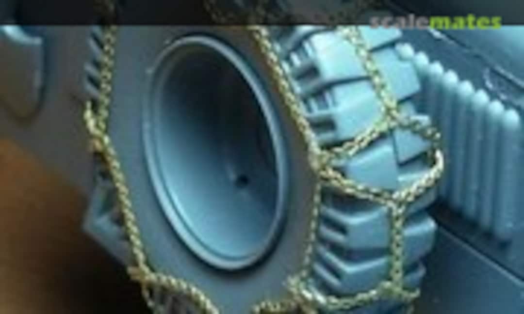 1:35 Tyre chains for German 3 ton. Einheitsdiessel 6x6 truck (Minor 351034) 351034