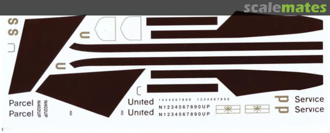 Boxart Boeing 757-200PF: United Parcel Service FP44-UPS05 Flightpath Decals Boxart Boeing 757-200PF: United Parcel Service FP44-UPS05 Flightpath Decals