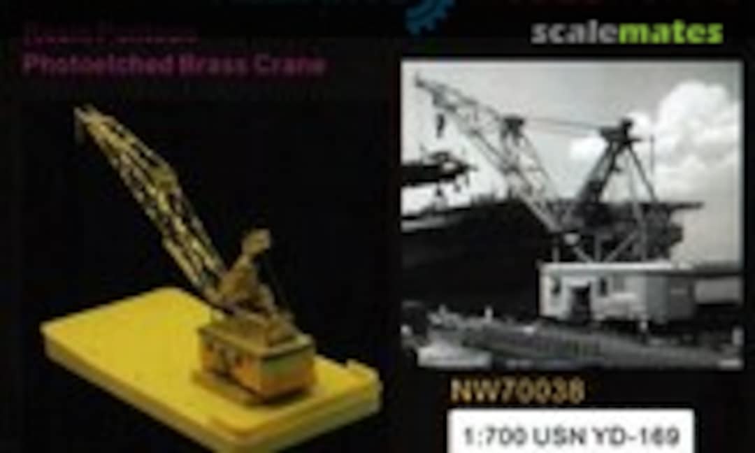 1:700 USN YD-169 40t Floating Crane (Alliance Model Works NW70038) NW70038
