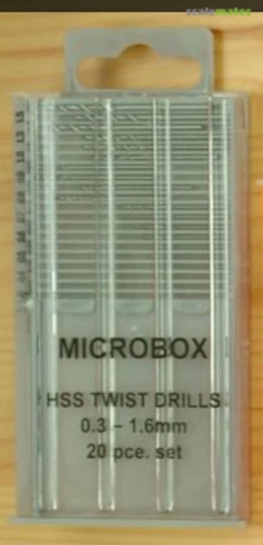 Boxart HSS Twist Drills PDR4001 Microbox Boxart HSS Twist Drills PDR4001 Microbox