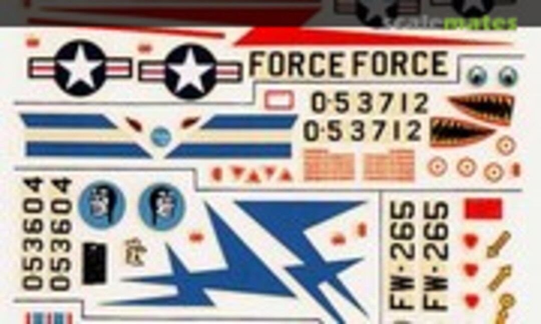 1:72 North American F-100D Super Sabres (ESCI 91) 91