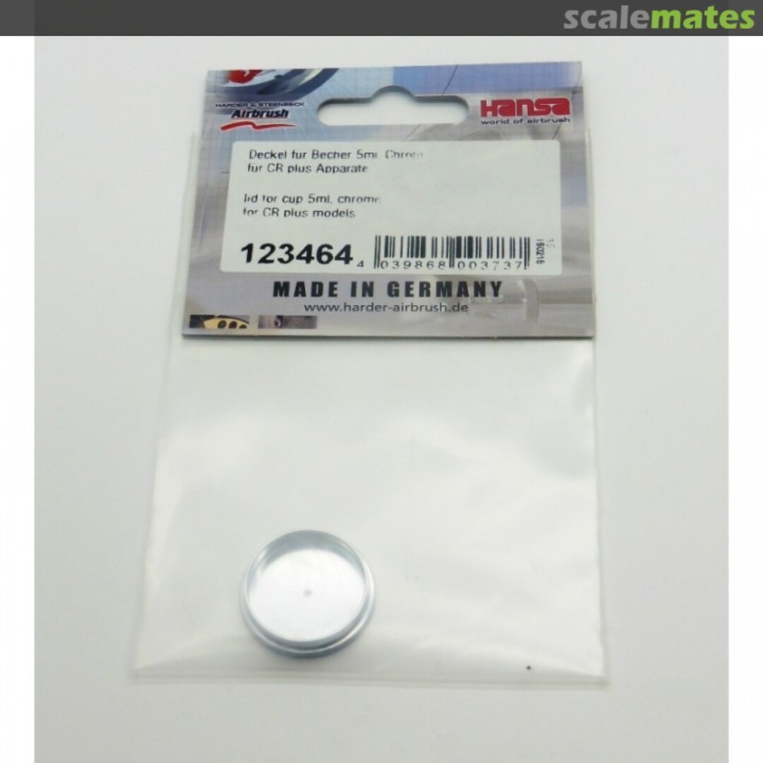 Boxart Lid 5 ml CR+ 123464 Harder & Steenbeck