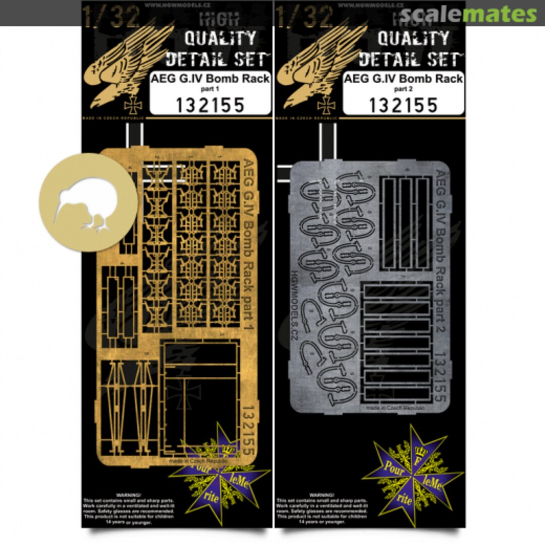 Boxart AEG G.IV - Bomb Rack 132155 HGW Models Boxart AEG G.IV - Bomb Rack 132155 HGW Models