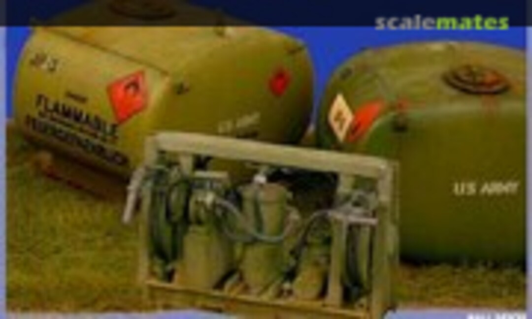 1:35 U.S. Army Fuel Drums & Pump (Pro Art Models PAU-35021) PAU-35021