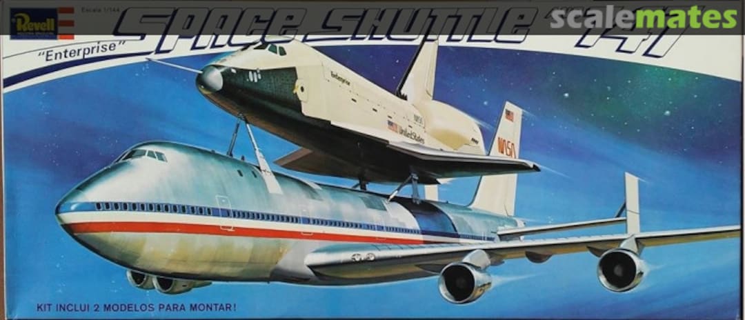 Boxart Space Shuttle and 747 H-177 Revell/Kikoler Boxart Space Shuttle and 747 H-177 Revell/Kikoler