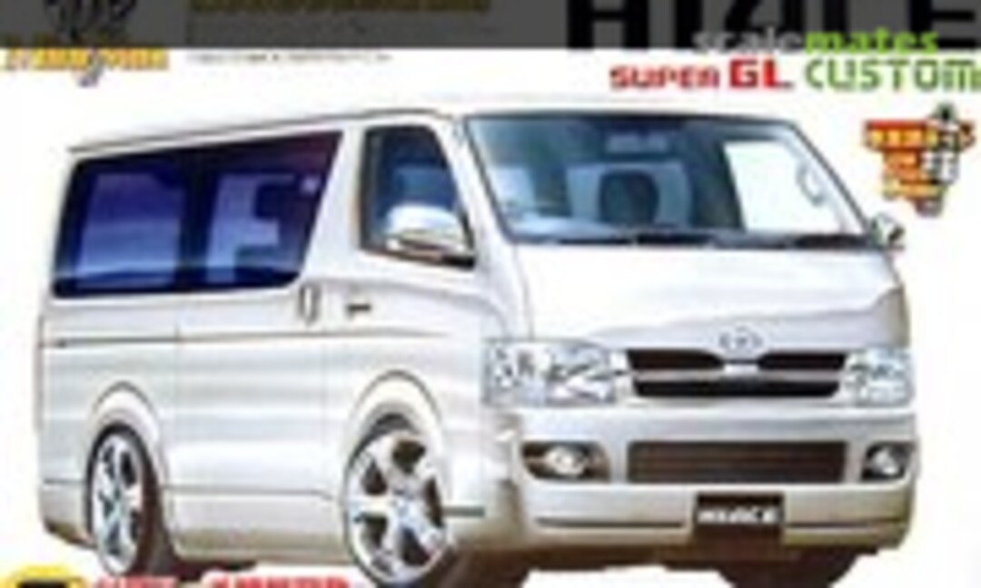 1:24 Toyota Hiace Super GL Custom (Aoshima 037553)