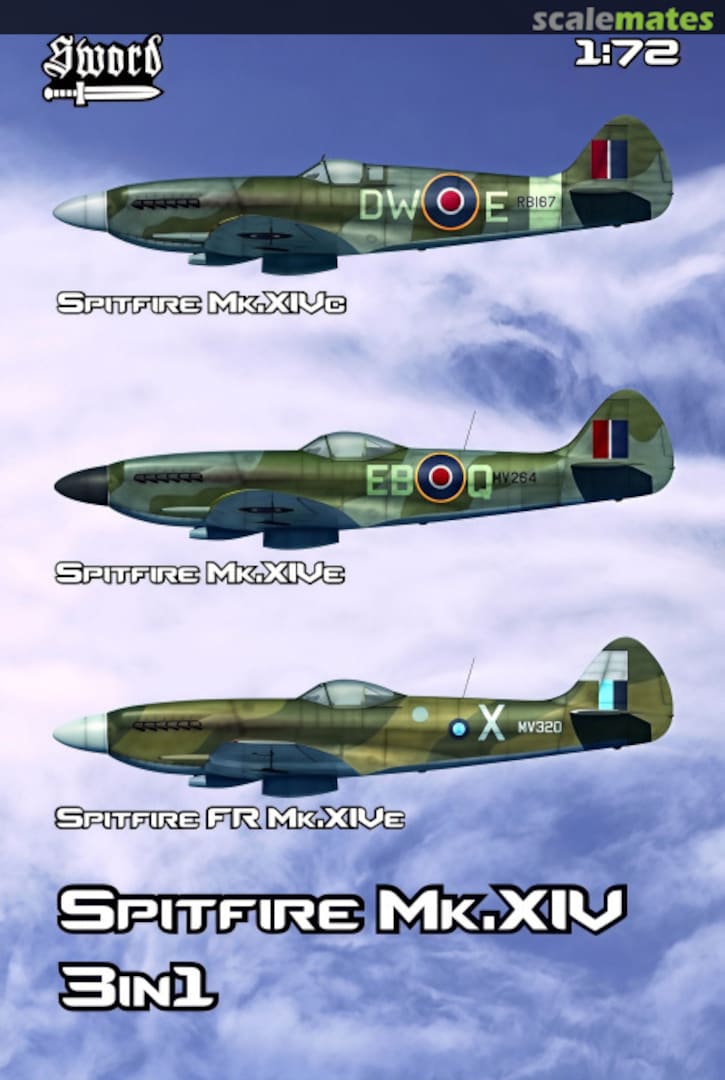 Boxart Spitfire Mk.XIV SW72133 Sword