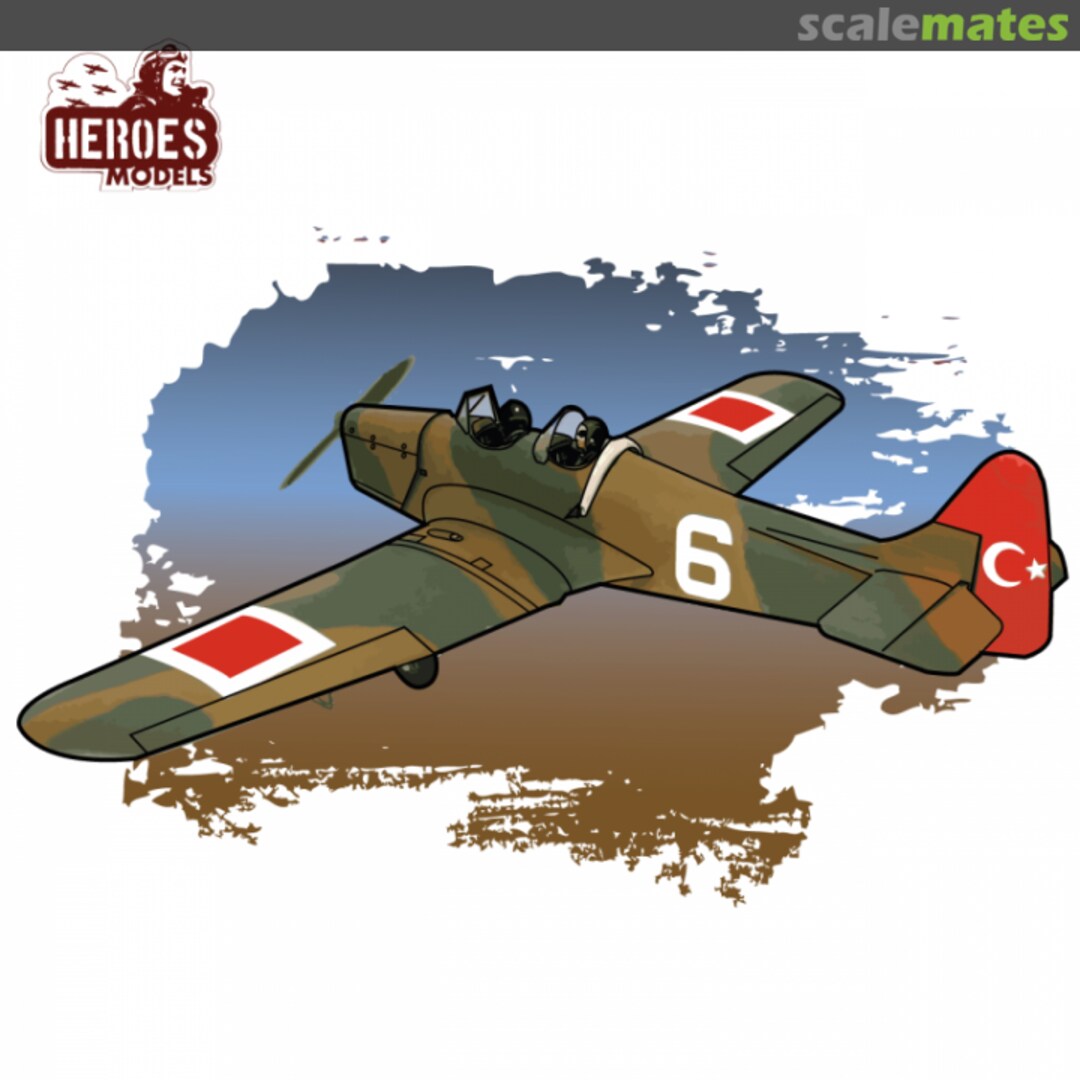 Boxart Miles Magister M.14 - Foreign Service HM-K14415 Heroes Models Boxart Miles Magister M.14 - Foreign Service HM-K14415 Heroes Models