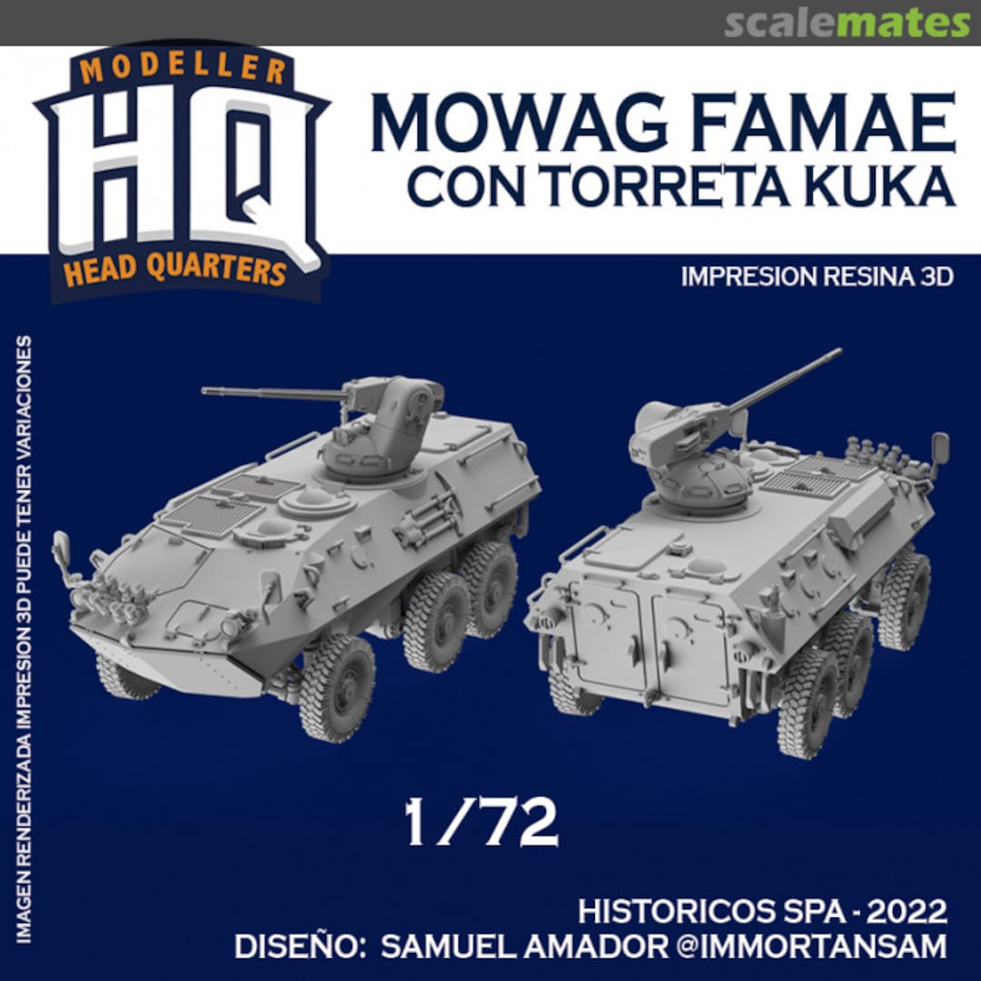 Boxart MOWAG FAMAE HQ72002 HQ Boxart MOWAG FAMAE HQ72002 HQ