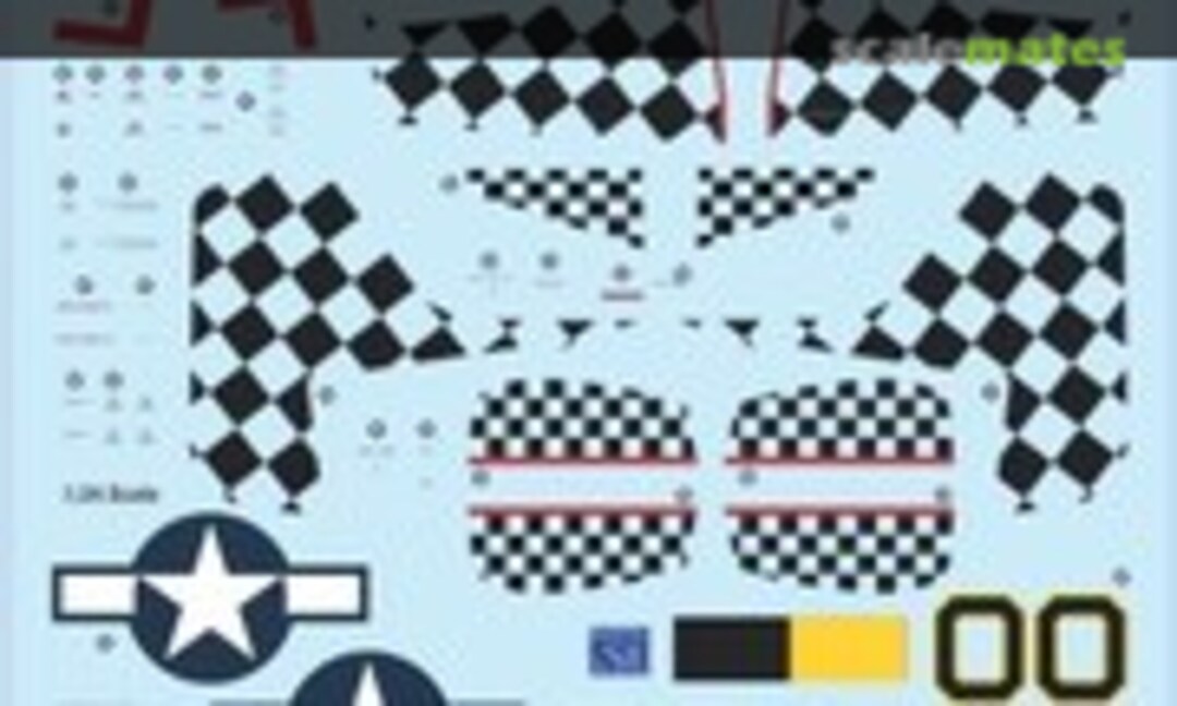 1:24 P-51D “Luscious Lisa” (Draw Decal 24-P51-63) 24-P51-63