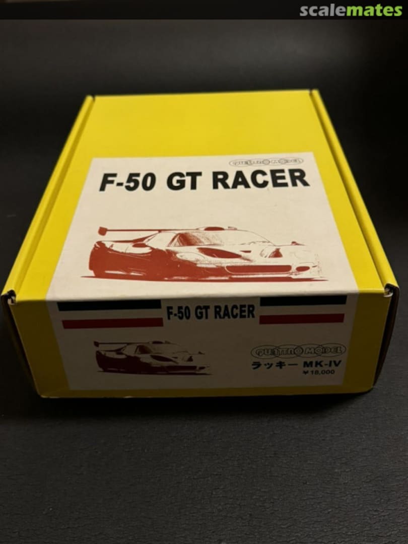 Boxart Ferrari F50 GT Quattro Model Boxart Ferrari F50 GT Quattro Model