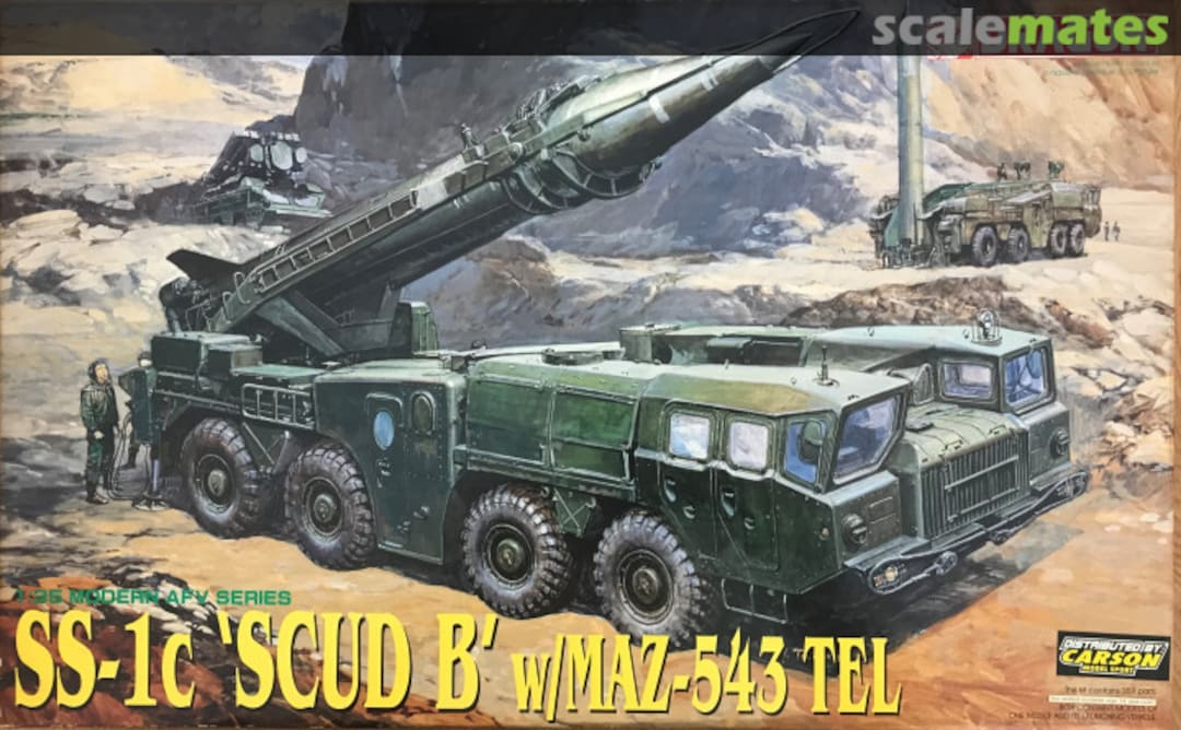 Boxart SS-1c SCUD B with MAZ-543 TEL 3520 Dragon