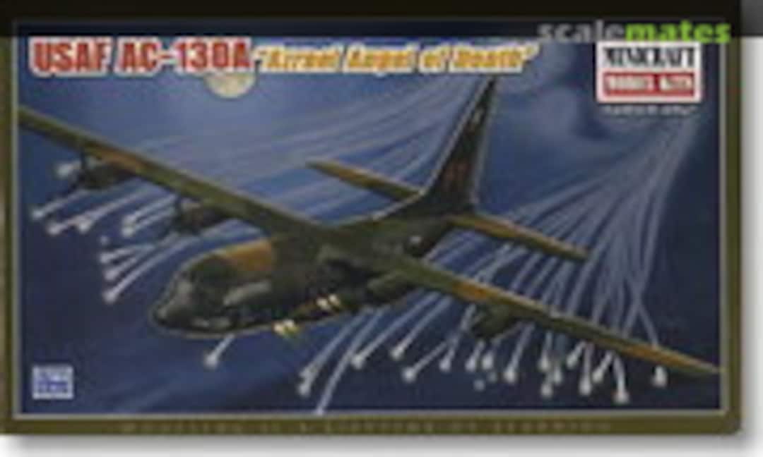 1:144 USAF AC-130A `Azrael Angel of Death` (Minicraft Model Kits 14593)