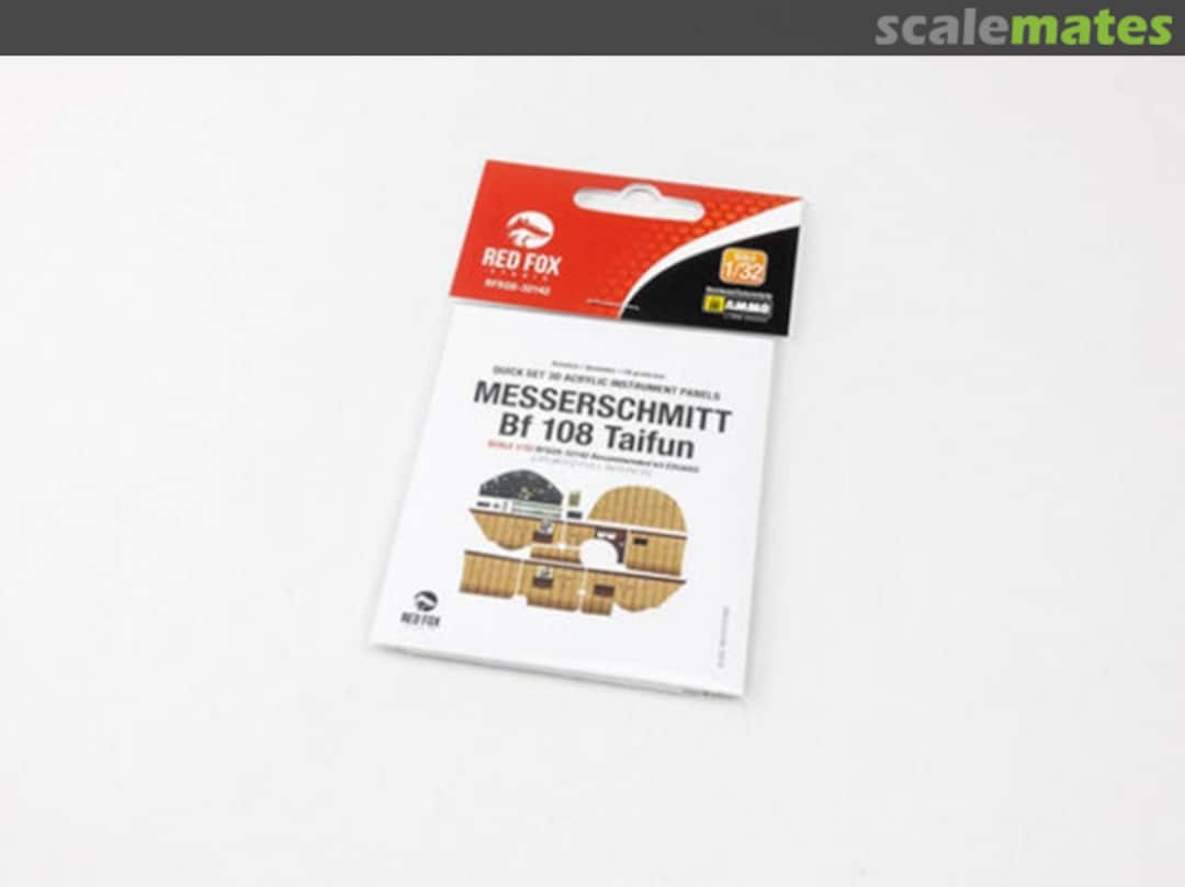 Boxart Bf 108 Taifun Updated (Full Interior) RFSQS-32142 Red Fox Studio
