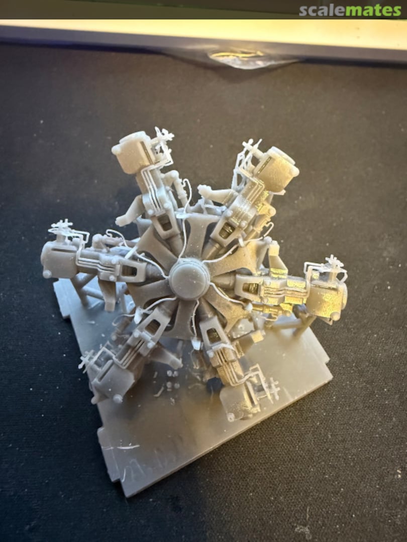 Boxart CH-53 / MH-53 main rotor head and cap 53 mainrotorhead 48 Black Ops 3D