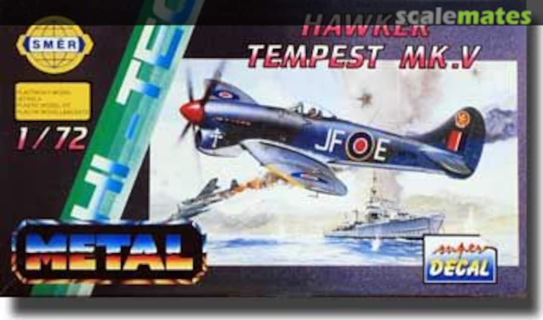 Boxart Hawker Tempest Mk.V 0888 Směr Boxart Hawker Tempest Mk.V 0888 Směr