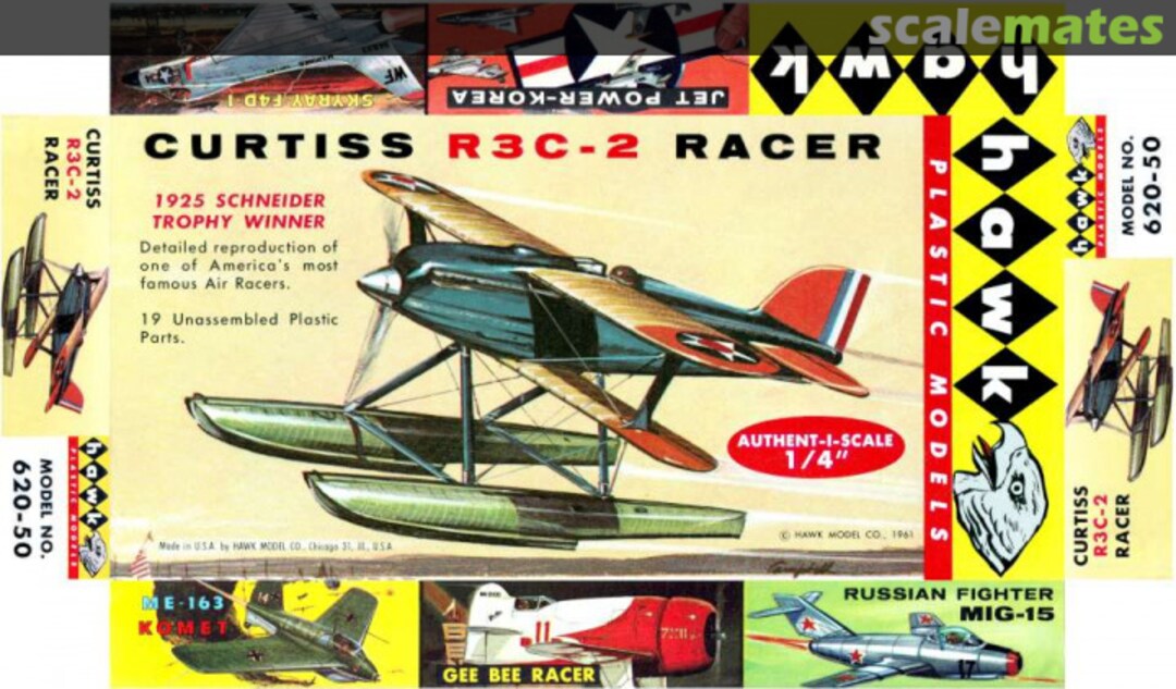 Boxart Curtiss R3C-2 Racer 620-50 Hawk Boxart Curtiss R3C-2 Racer 620-50 Hawk