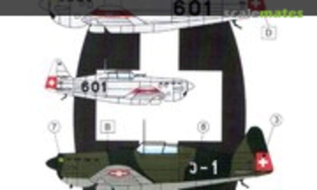 1:72 MS-406 OVER SWISS (LF Models C7257) C7257