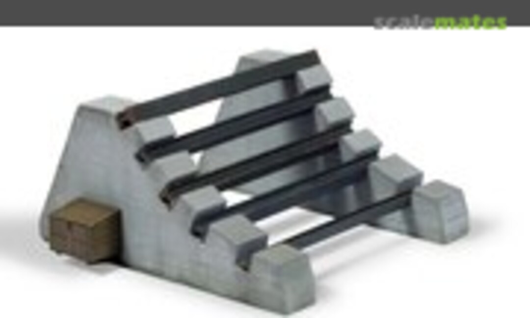1:35 Panzersperre. Höckerhindernis Typ 38 Gateway (Add On parts 35-0033) 35-0033