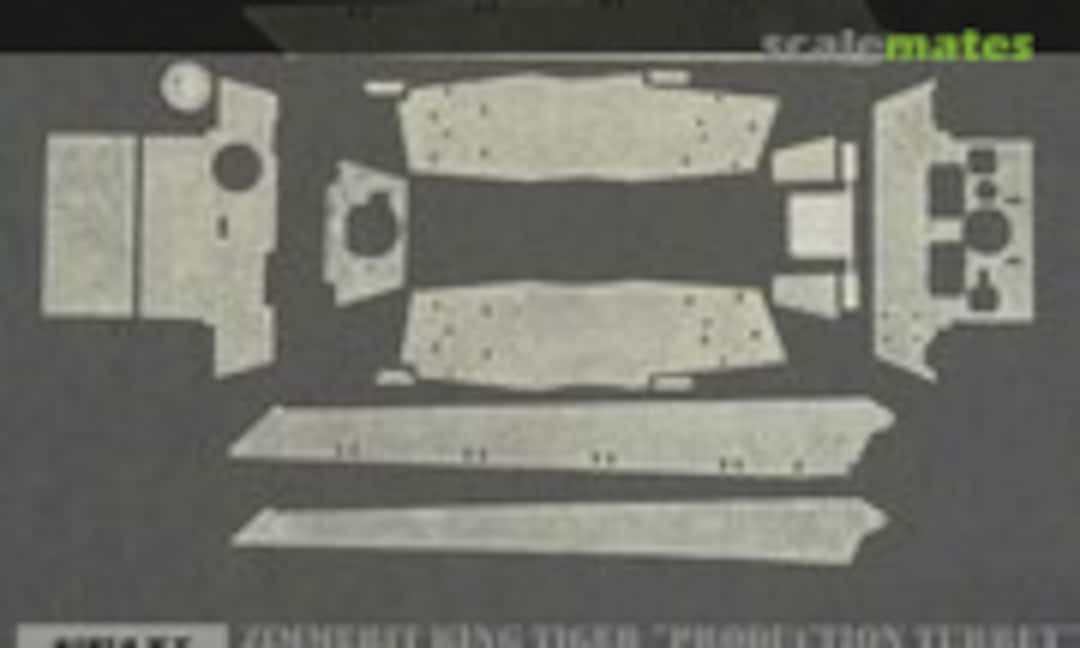 1:48 Zimmerit King Tiger "Production Turret" (Atak Model 4802)