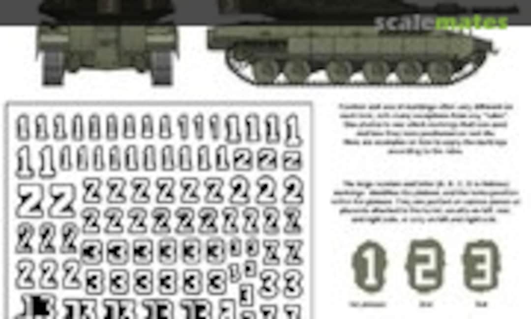 1:72 Israeli Tanks Part 2 (Bison Decals 72036) 72036