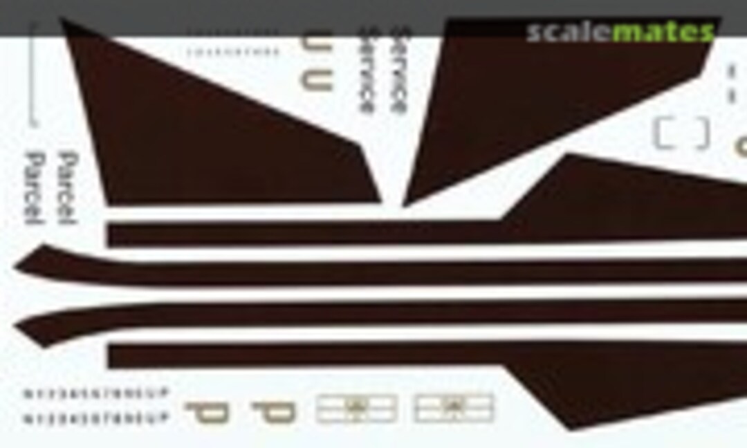 1:144 Boeing 767-200F: United Parcel Service (Flightpath Decals FP44-UPS03)