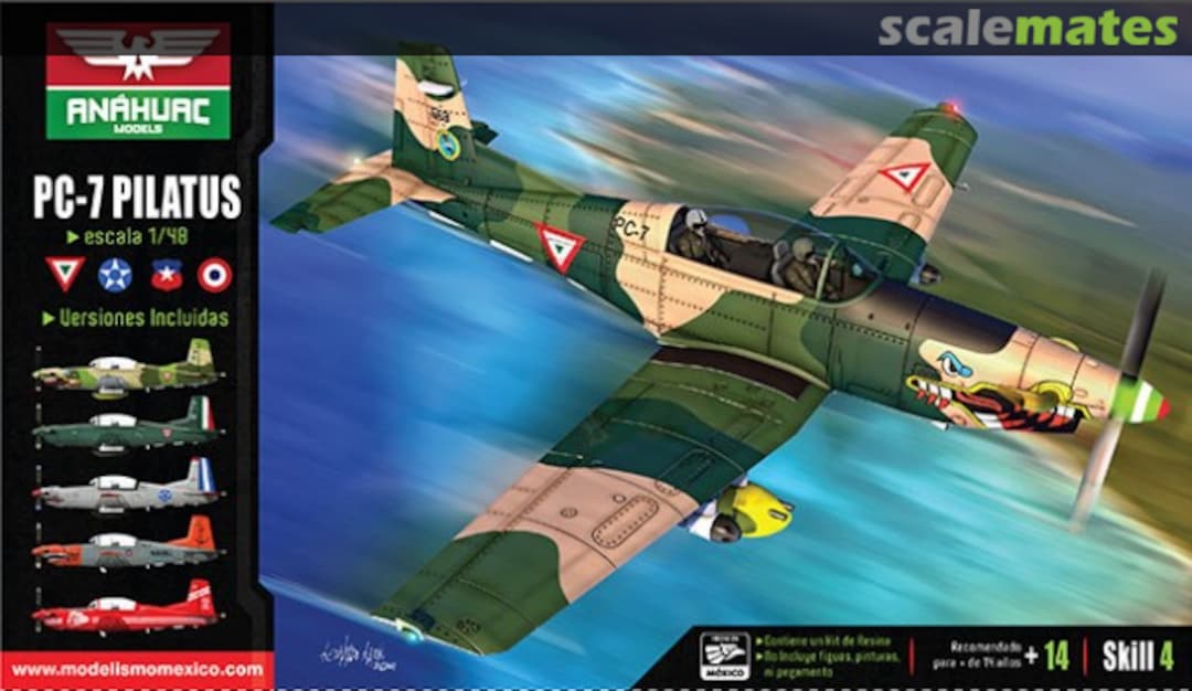 Boxart PC-7 Pilatus Set 1 Anáhuac Models Boxart PC-7 Pilatus Set 1 Anáhuac Models