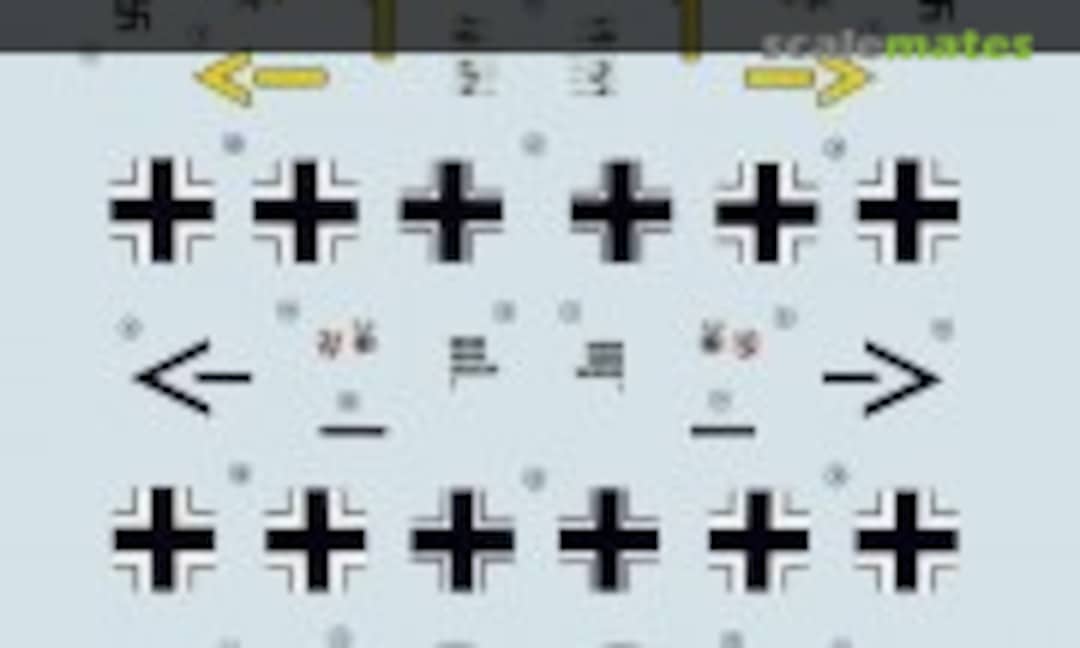 1:72 Bf 109 G6, F4/B, F4, G2 Aces (SuperScale International 72-637) 72-637