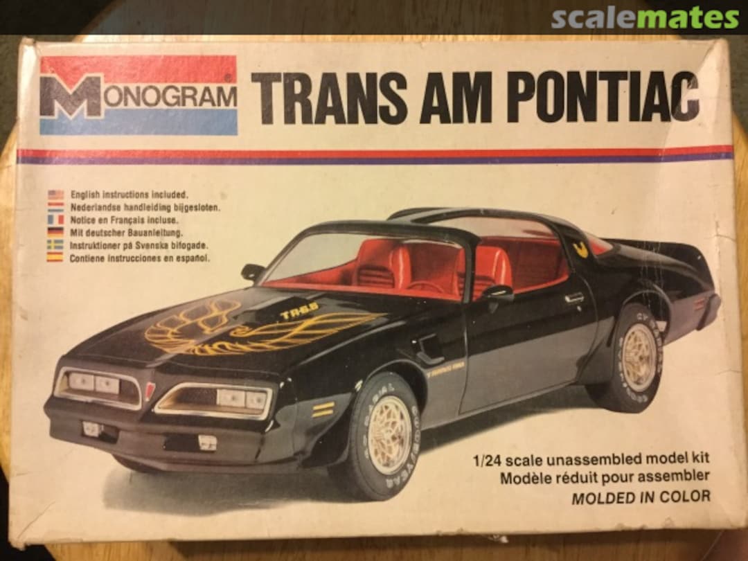 Boxart Trans Am Pontiac 2247 Monogram Boxart Trans Am Pontiac 2247 Monogram