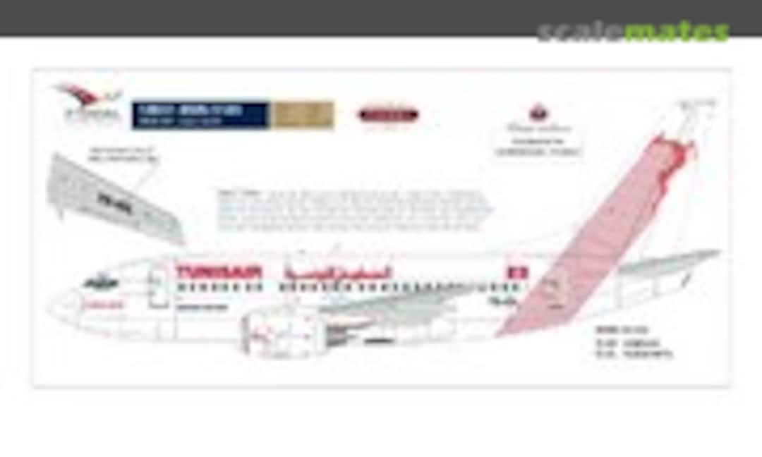 1:144 Tunisair - Boeing 737-600 (F-DCAL FD144-287) FD144-287