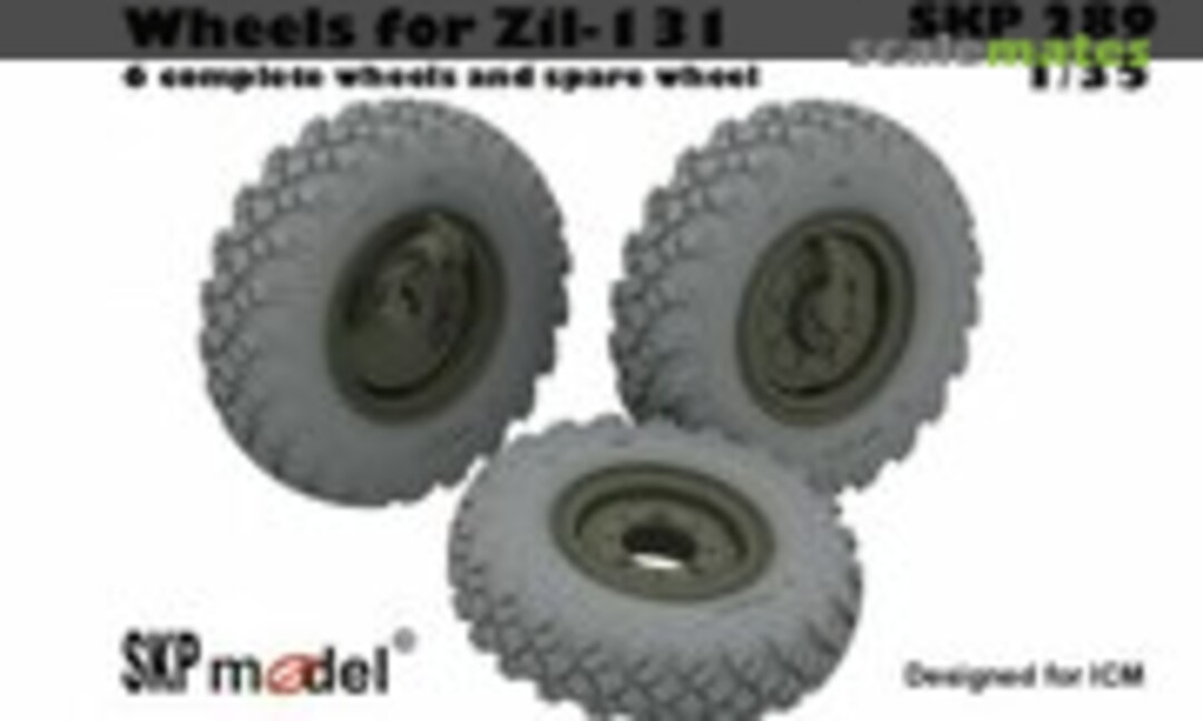 1:35 Wheels for ZIL-131 (SKP model SKP 289) SKP 289