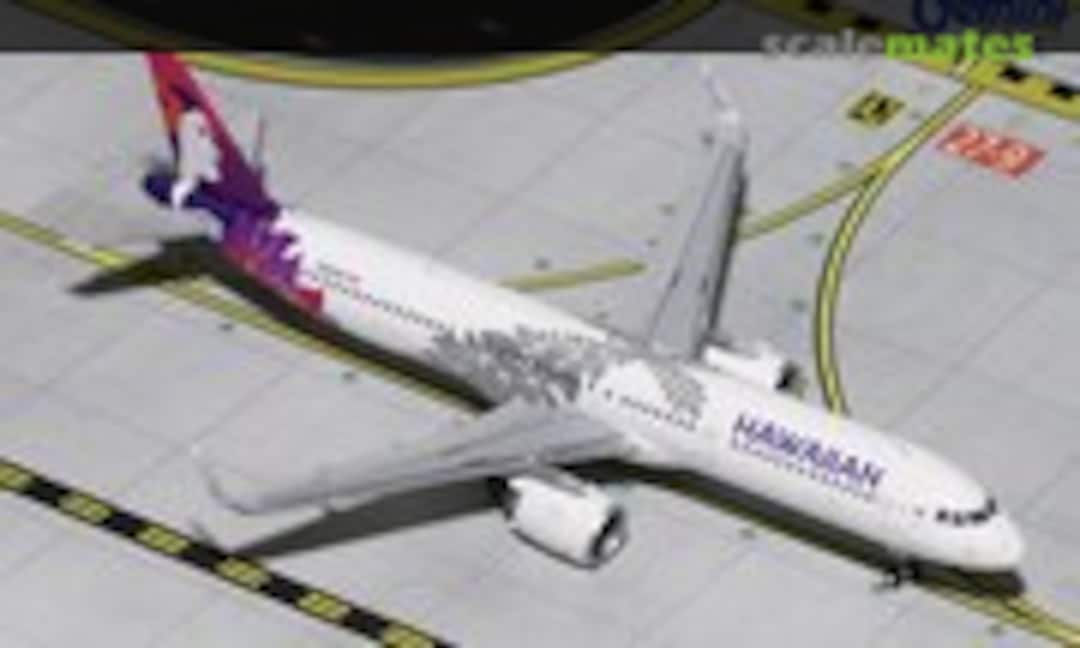 1:400 Airbus A321neo Hawaiian Airlines (Gemini Jets GJHAL1653)