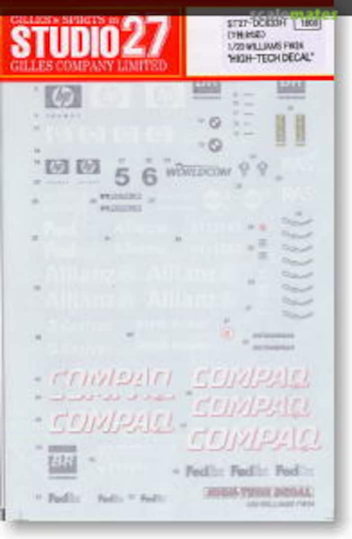 Boxart Williams FW24 ST27-DC633H Studio27 Boxart Williams FW24 ST27-DC633H Studio27