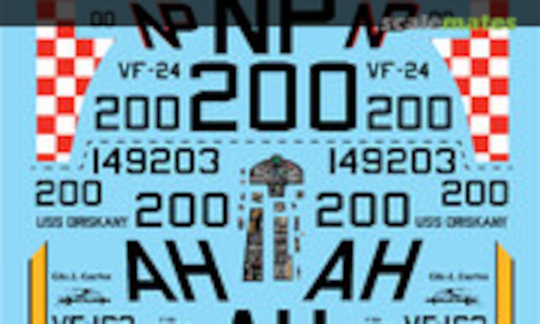 1:48 F-8J/H Crusader (Microscale AC48-0053) AC48-0053