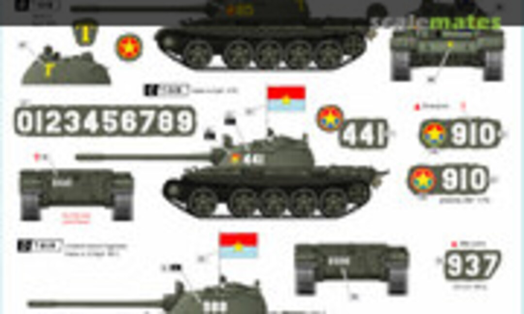 1:72 Vietnam # 4. NVA (Star Decals 72-A1054) 72-A1054