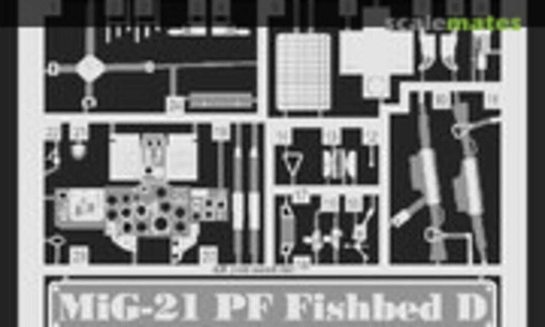 1:48 MiG-21 PF Fishbed D (Eduard FE146) FE146