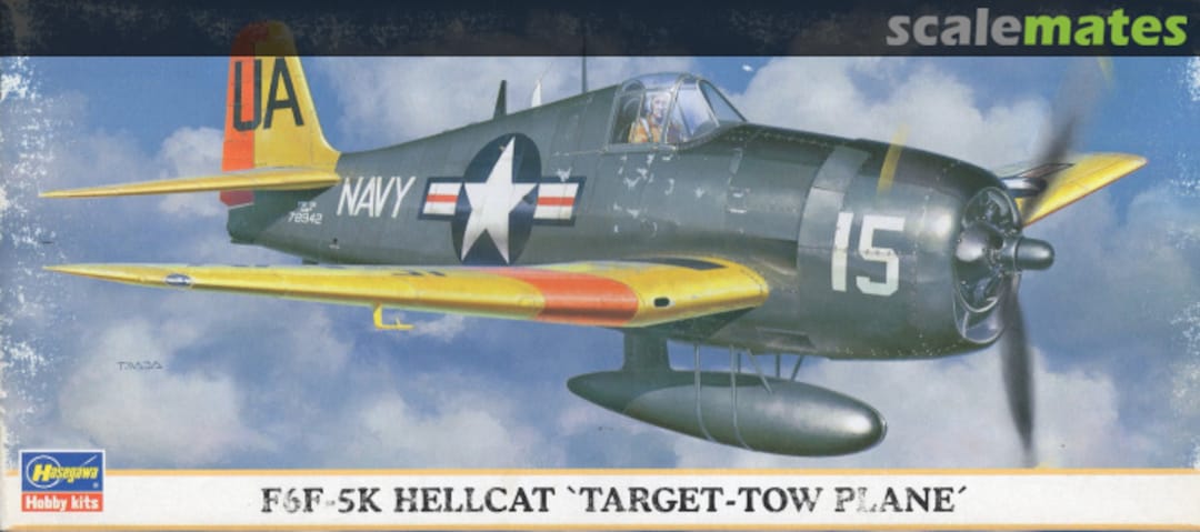 Boxart F6F-5K Hellcat 'Target-Tow Plane 00697 Hasegawa Boxart F6F-5K Hellcat 'Target-Tow Plane 00697 Hasegawa