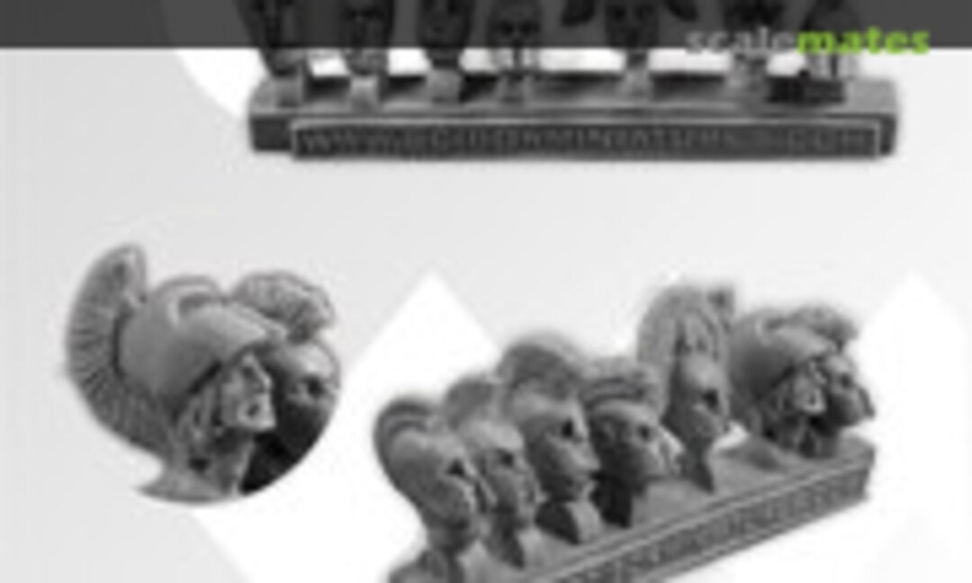 No Spartan Heads set #2 (8 pcs) (Scibor Monsterous Miniatures CPSP0191) CPSP0191