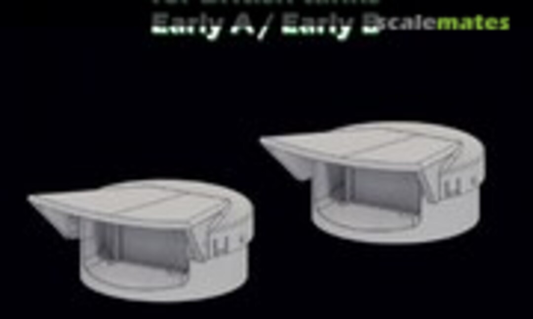 1:35 Mk IV Periscopes for British tanks early A early B (SBS Model 3D013) 3D013