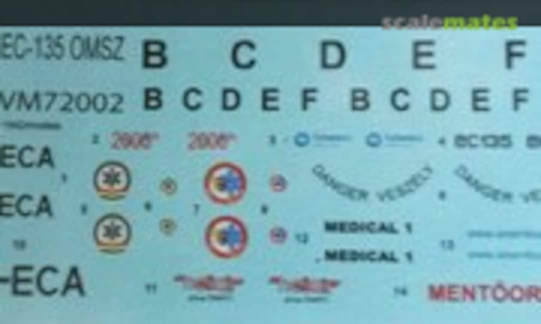 1:72 EC-135 OMSZ (Victory makett VM72002) VM72002