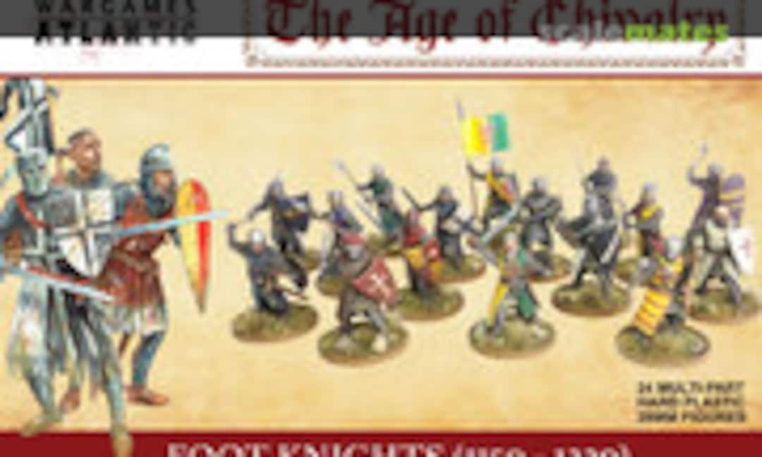 28mm Foot Knights (1150 - 1320) (Wargames Atlantic WAAAC001) WAAAC001