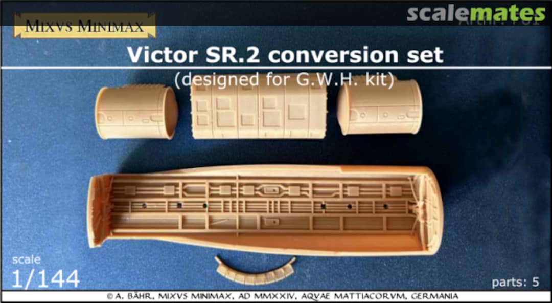 Boxart Victor SR.2 conversion set F61 Mixvs Minimax Boxart Victor SR.2 conversion set F61 Mixvs Minimax
