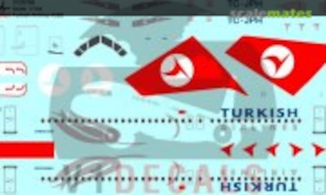 1:144 Turkish Airlines Airbus A320 (V1 Decals V1D0788-144) V1D0788-144