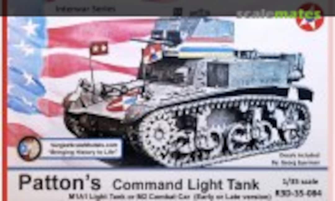 1:35 M2 Combat Car, M1A1 Light Tank (Vargas Scale Models R3D-35-084) R3D-35-084