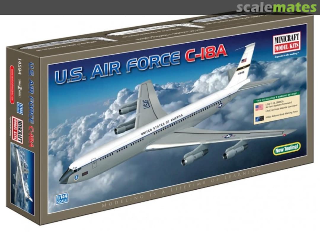 Boxart U.S. Air Force C-18A 14594 Minicraft Model Kits Boxart U.S. Air Force C-18A 14594 Minicraft Model Kits
